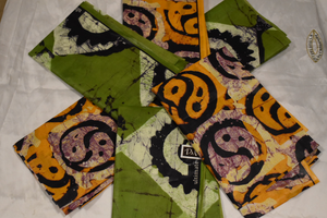 Batik Style Fat Quarters 001 (6 Pieces)