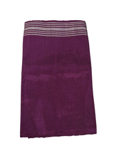 Load image into Gallery viewer, Plum and Silver Aso Oke
