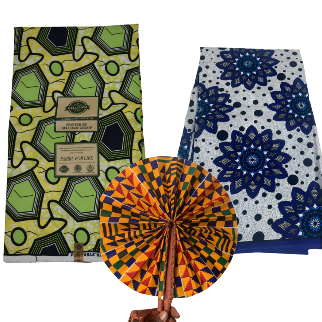 Christmas Ankara Print Gift Set - 005