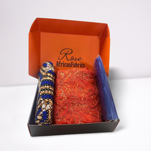 Rose African Fabrics Gift Set - 001 Mixed