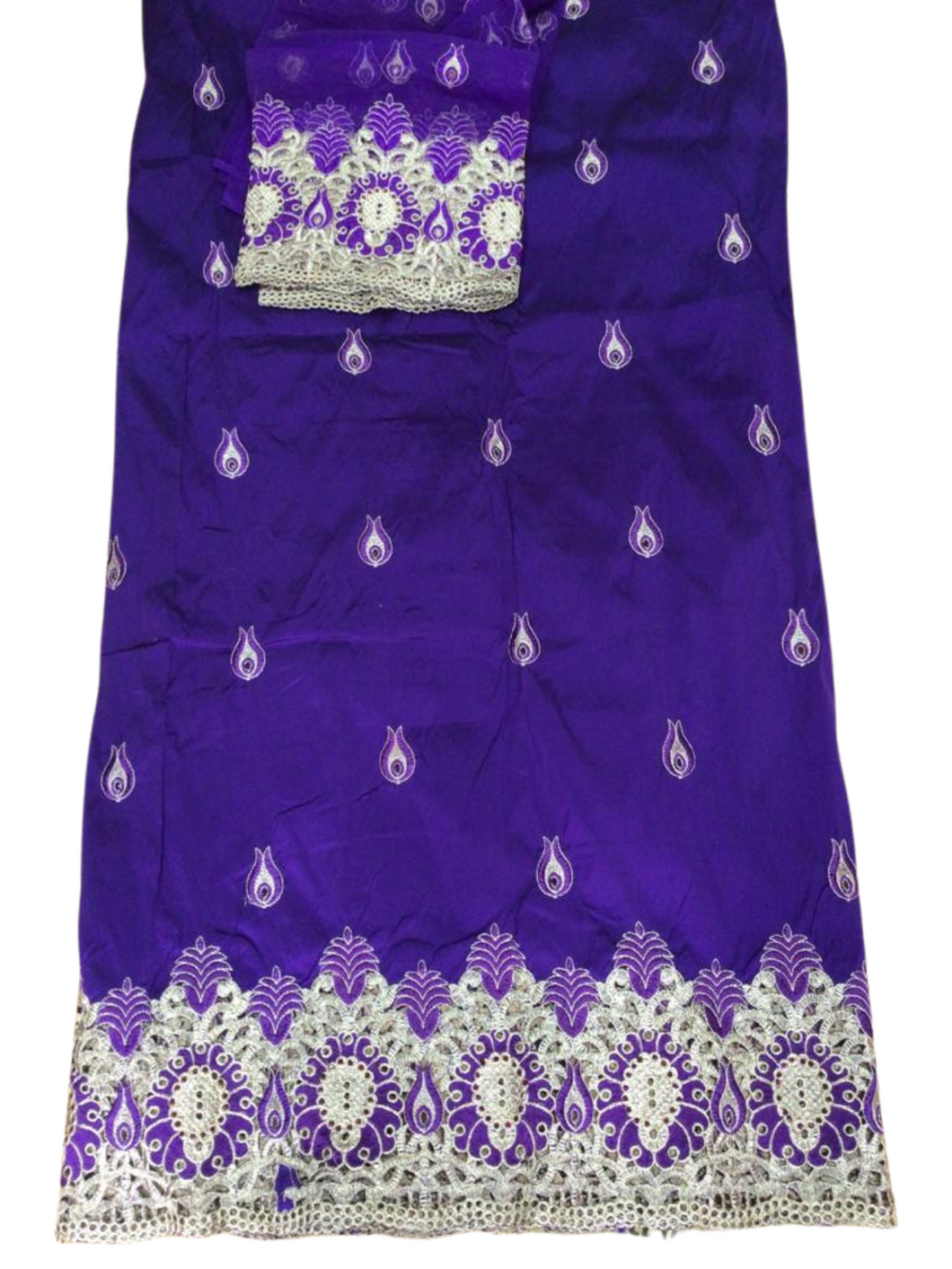 Purple with Blouse Fabric