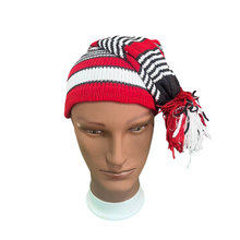 Load image into Gallery viewer, Red and White Igbo Hat
