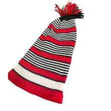 Load image into Gallery viewer, Red and White Igbo Hat
