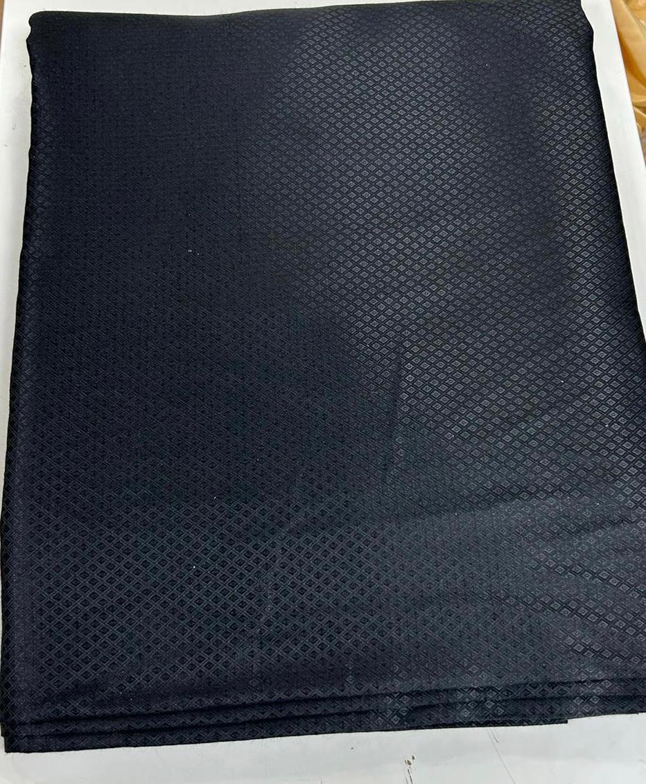 Black Atiku - 5 Yards – Rose African Fabrics