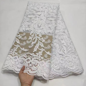 White French Lace - 5 Yards