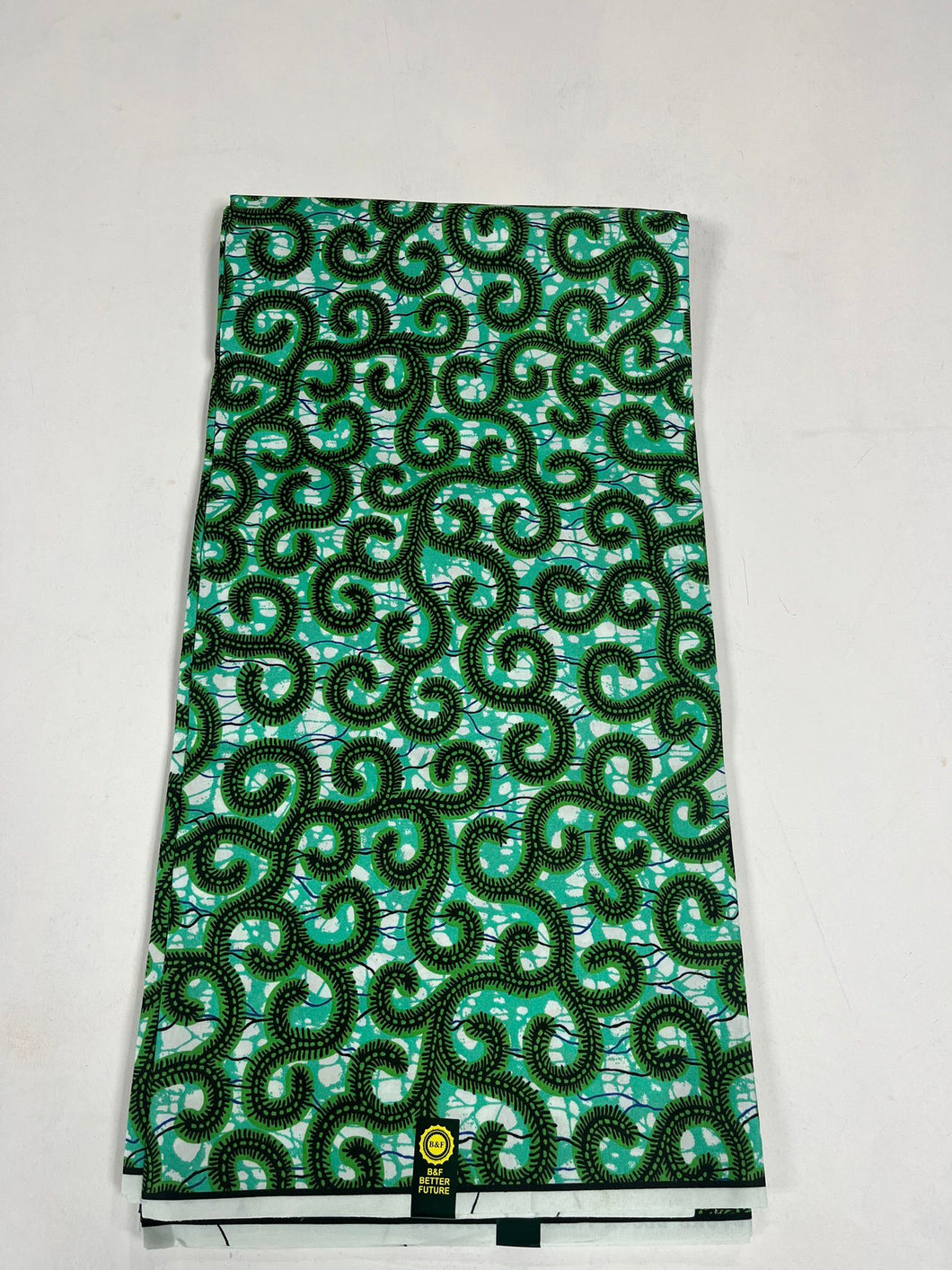 Green Ankara Print - 6 Yards