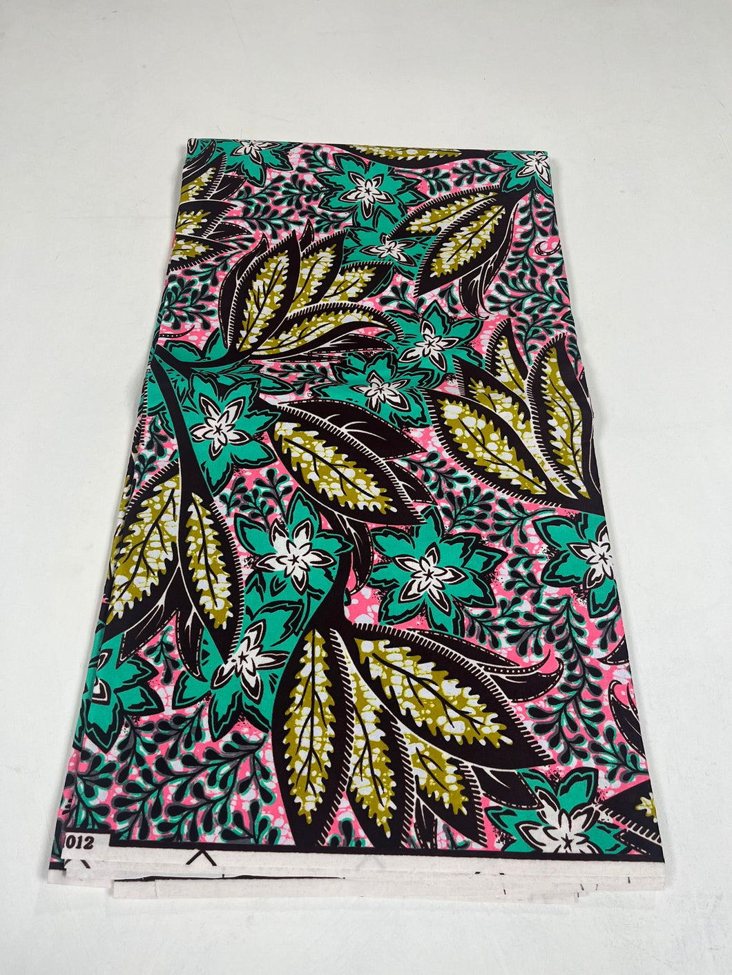 Pink Multicoloured Ankara Print - 6 Yards