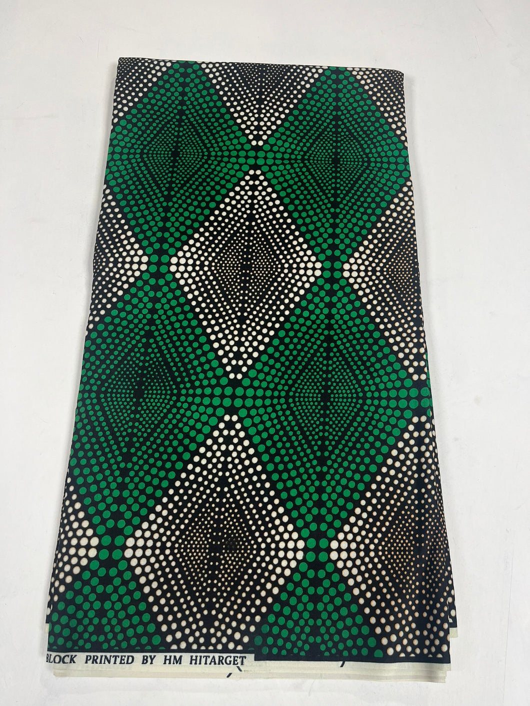 Green Ankara Print - 6 Yards