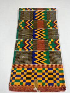 Kente Ankara - 6 Yards