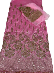 Pink George with Blouse Fabric