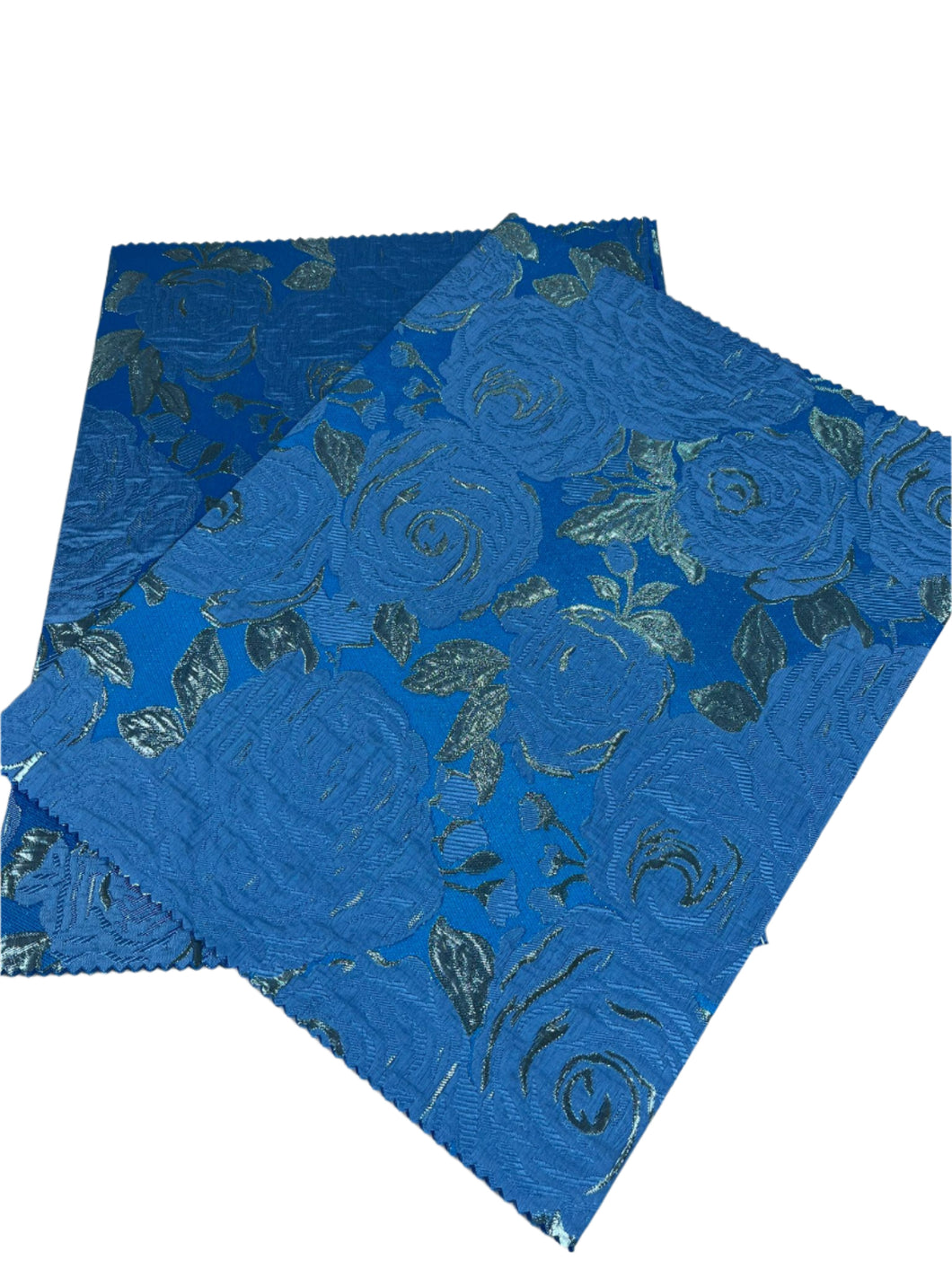 Light Blue Damask Headtie (2 Piece)