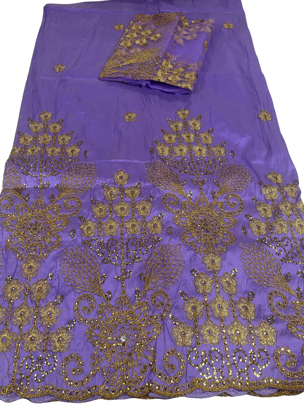 Lilac George with Blouse Fabric