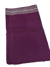 Load image into Gallery viewer, Plum and Silver Aso Oke
