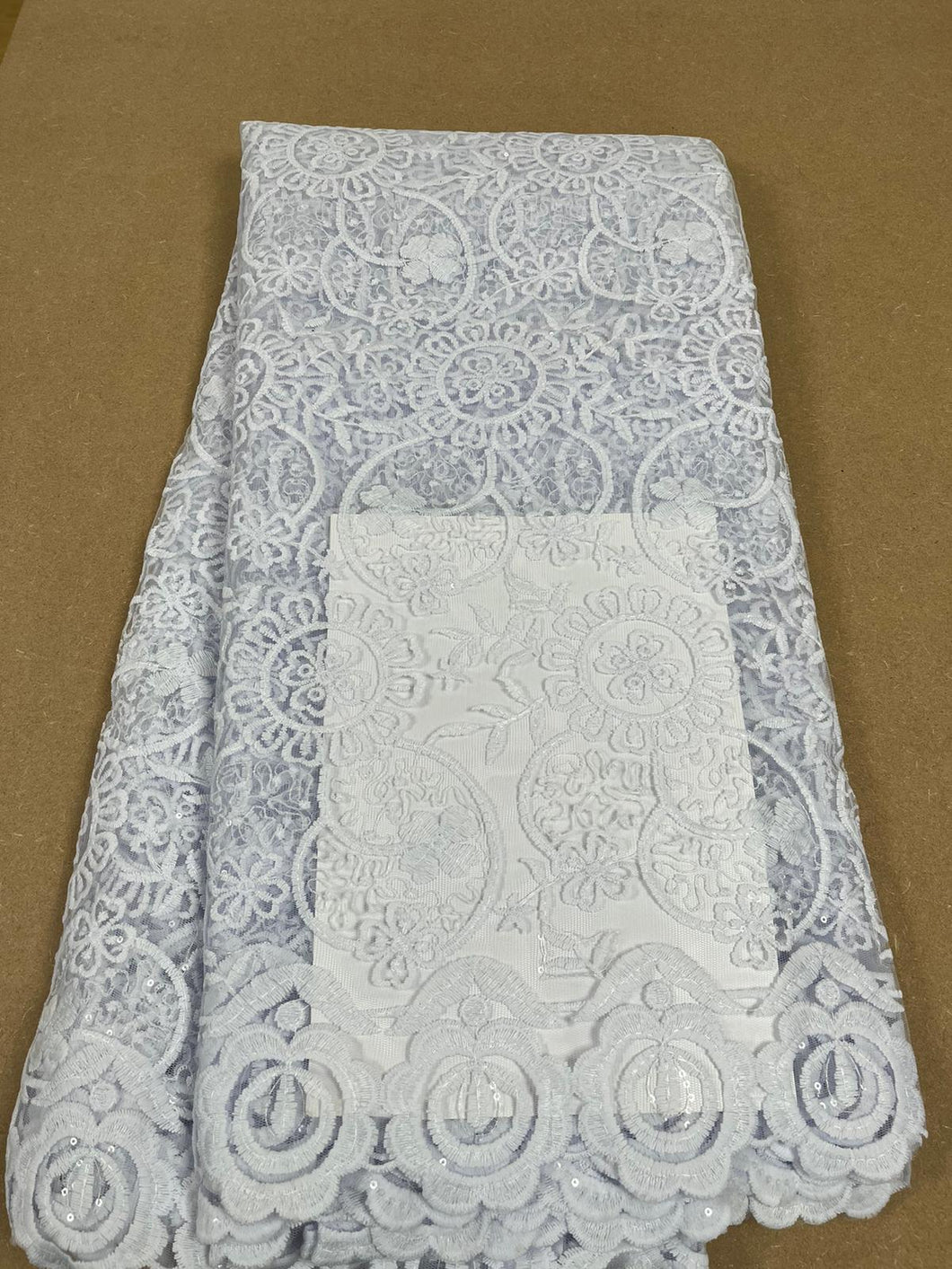 White French Lace - 5 Yards