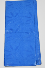 Load image into Gallery viewer, Turquoise Blue Brocade - 5 Yards
