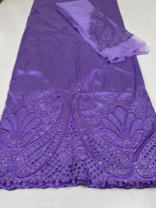Lilac George with Blouse Fabric