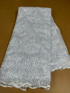 White French Lace - 5 Yards