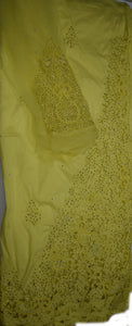 Yellow George with Blouse Fabric