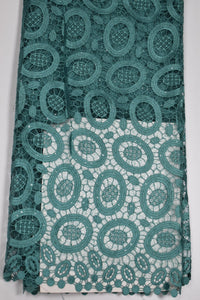 Teal Green Cord Lace - 5 Yards