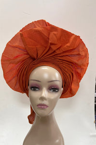 Orange Auto Gele