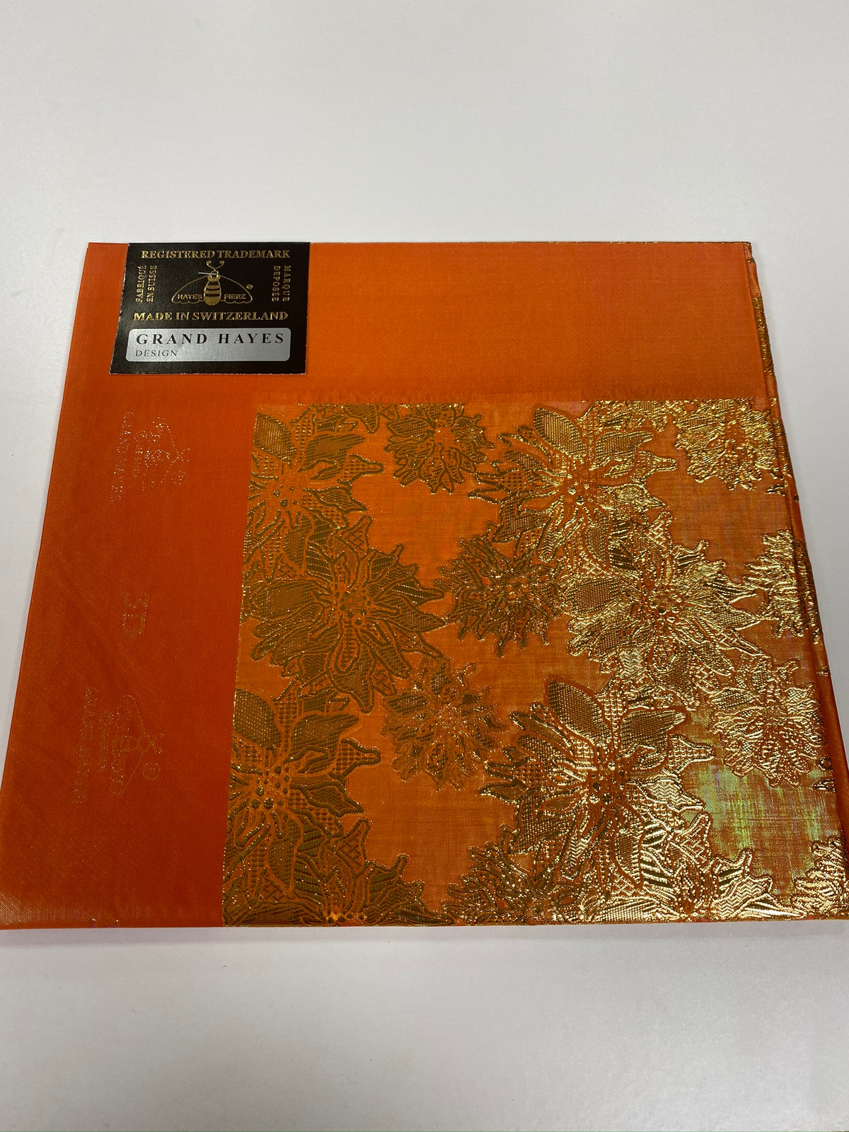 Orange 3D Grand Hayes Headtie